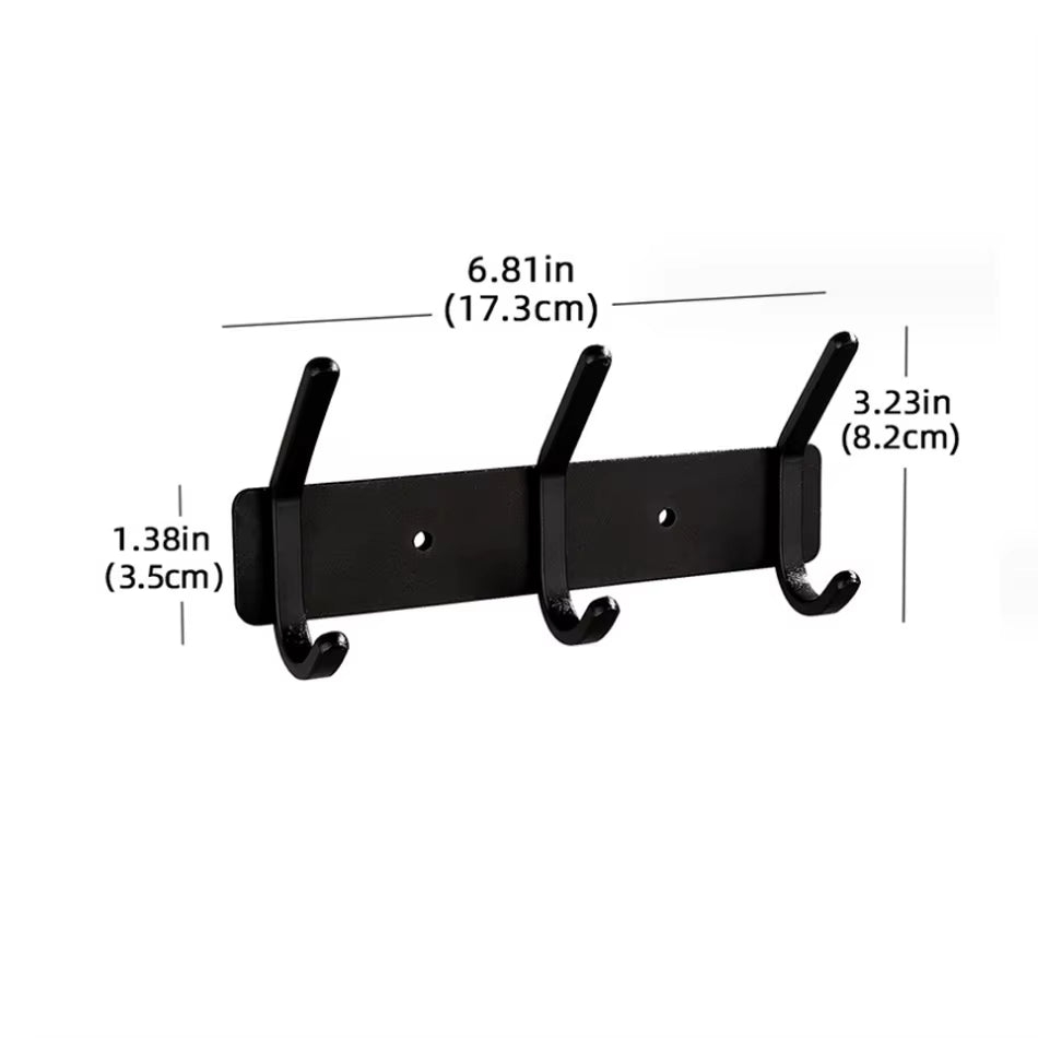 LuxeHook™ Rose Gold Wall Hooks – Sleek Storage, Effortless Style