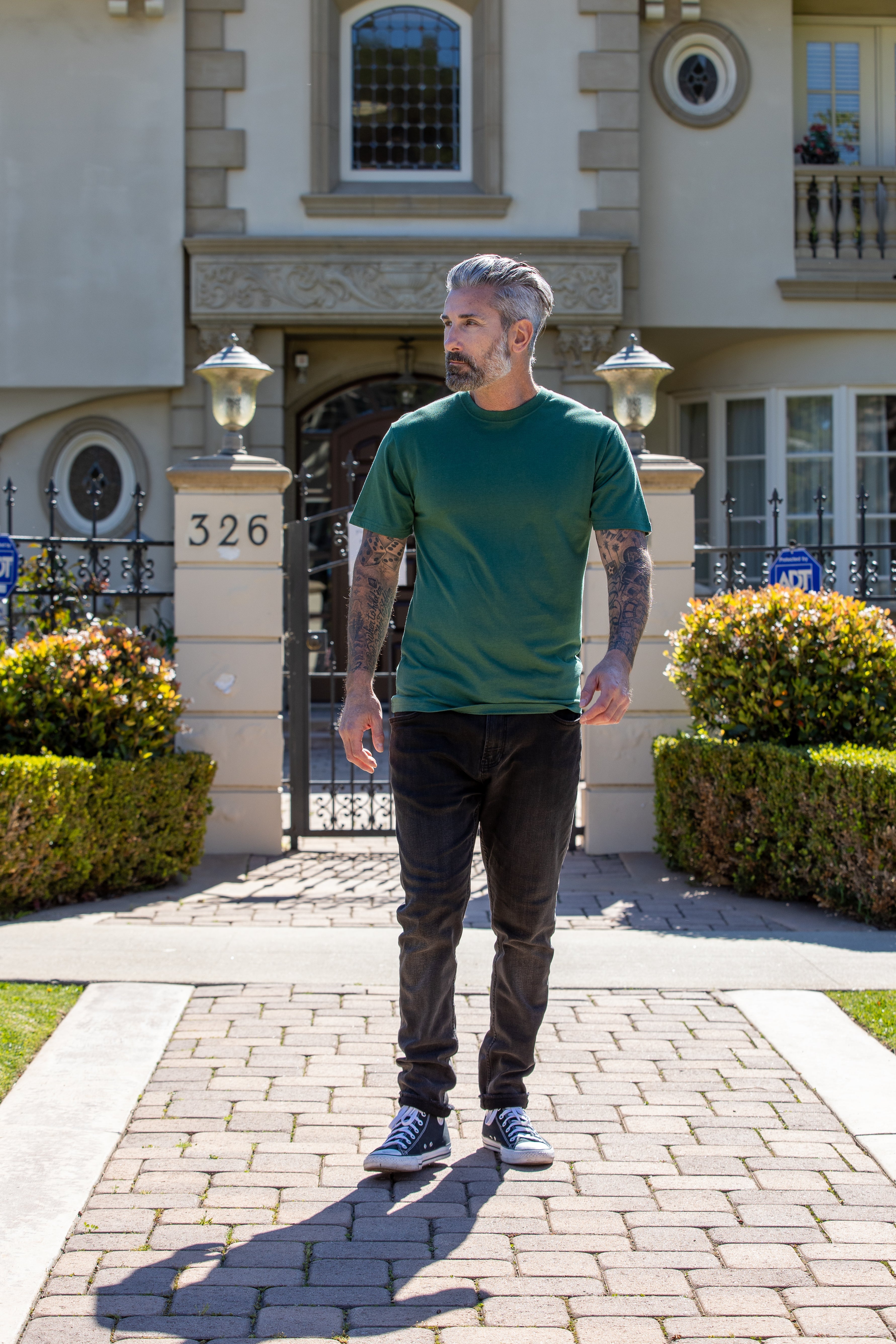 The Original Men's Bamboo Viscose/Organic Cotton Short Sleeve T-Shirt - Classic Cut